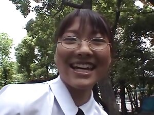 Savoury Jap babes getting dicks in public