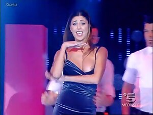 Belen Rodriguez nipple slips