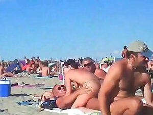 swinger beach sex