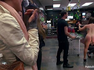 Latina Cutie With A Big Round Ass Gets Dominated And Fucked In Public By Strangers - PublicDisgrace
