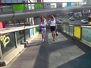 Amateur big boobs vid with me in a hot threesome