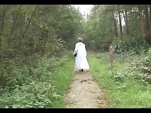 british trophy wife in the woods