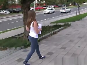 Cute teen 18+ russian by big cock