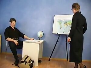 Russian Granny Teacher And Her student 18+ mature mature porn granny old cumshots cumshot