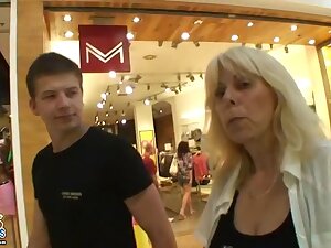 Married blonde cheats on her hubby