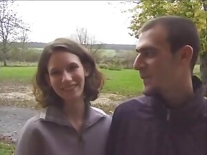 French amateur couple first time filmed