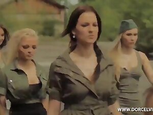 Army Girls (2010) - Lesbian Orgy And Des Ires