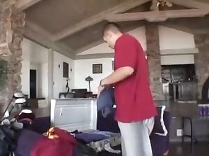My Step dad's too busty wife