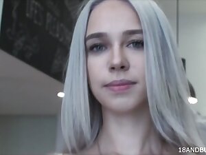 Cute teen 18+ with a nice sets of tits