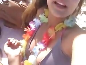Israeli college girl nipslip
