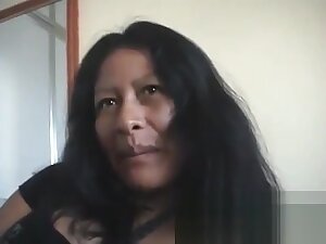 Bolivian Milf - Big Tits anal facial