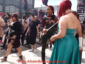 Folsom Street Fair Sissy Handjob - Femdom Video