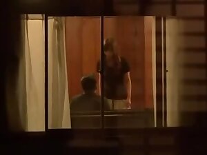Young wife fucked by old man next door
