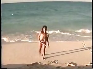 Huge Boobs at the beach