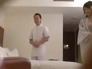 massage in front of my husband