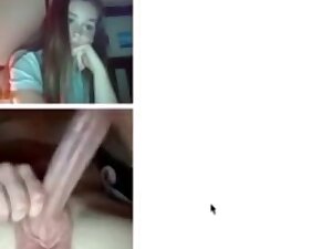 Omegle teen 18+ Vs Big Dick