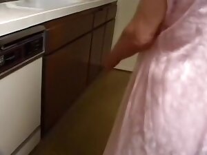 Granny Gigi Sucks Off The Black Plumber