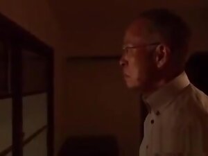 Naughty Japanese Wife Has Sex With Old Guy