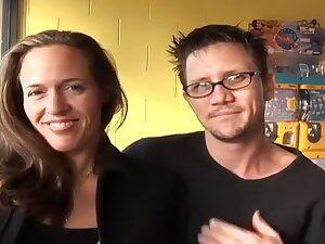 Brunette MILF Fucks As Husband Watches