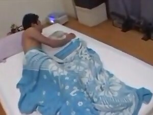 Sweet Japanese Mature Lady and boy
