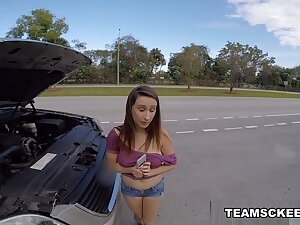Ashley Adams in Ashley Gets Towed