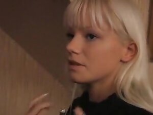 Cute blonde Swedish teen 18+ and her boyfriend