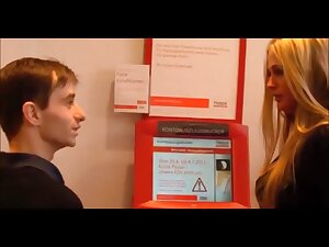 Blonde german bitch gets fucked