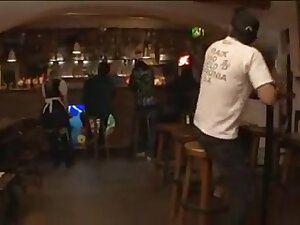 Waitress and fucked in restaurant (censored)