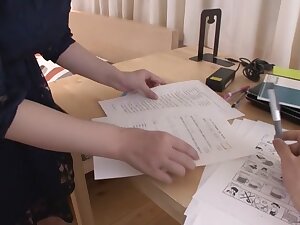 Hottest Japanese chick Yuuna Hoshisaki in Fabulous JAV uncensored Cumshots scene