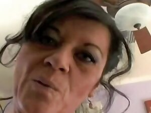 Mature wife enjoying cumshots in different sex scenes