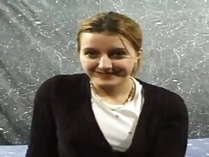 Young french shy teen 18+ Cecile is here for her first and only video