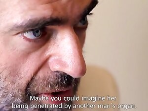 Penetrated by another man, in the ass!