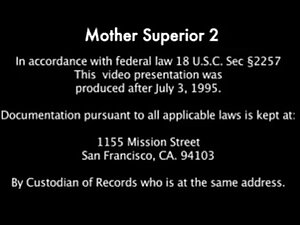 Step mother superior 2 - lesbian nun porn