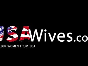 USAWives mature Rose enjoying her wet pussy alone