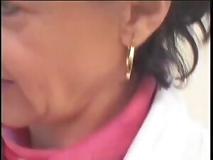 Friend s Step mom gives a boy a hand job and pussy