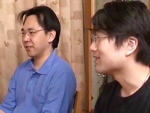 Step mom from Japan fucked by young guy