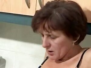 German Granny in the Kitchen R20
