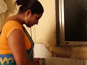 Hot Aunty Seduces junior Boy