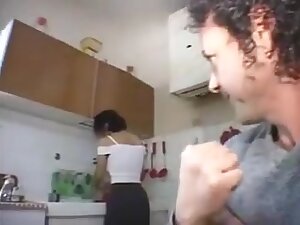 Housewife with 2 bi men