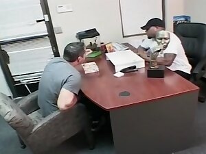 Blonde Getting Banged By Black Guy