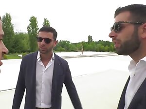 Malena La Pugliese prende due cazzi nel culo insieme