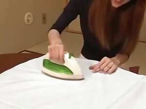 Hot Japanese bitch with big tits gets fucked and licked