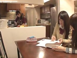 Ai Asakura and Friends in Hog Not Even Eldest Step daughter