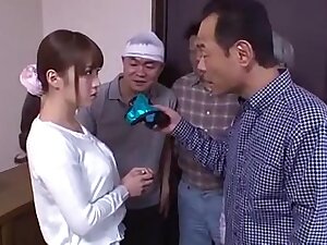Japanese Sexy Wife Must Strip and Fuck Neighbors
