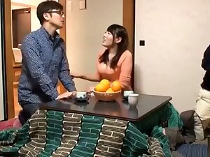 japanese cute house wife fuckin on the Bus and Man is lucky god