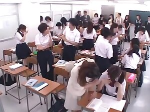 Parent in classroom