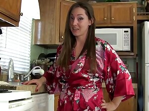 Seducing My Step son - Erotic Step mother and Step son Fucking - Taboo Kristi