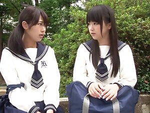 Exotic Japanese sluts Mayuka Momota, Tsuna Kimura in Incredible JAV censored Fetish, Small Tits clip