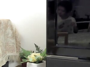 Horny Japanese whore in Incredible Lesbian, Mature JAV movie