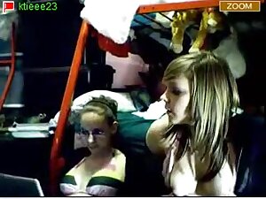 2 college girl s get naked on stickam
